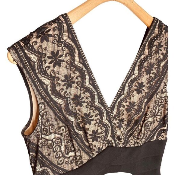 Jessica Howard Lace & Ruffle Cocktail Dress Size 14 | EUC - Picture 5 of 10